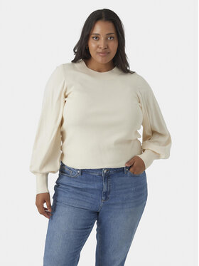 Vero Moda Curve Vero Moda Curve Kampsun 10291293 Beež Regular Fit
