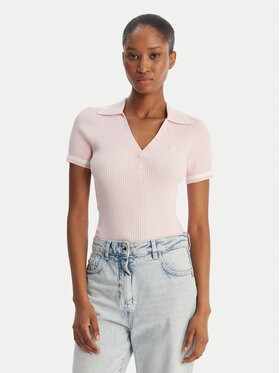 Guess Jeans Guess Jeans Tricou polo W6GRZ1 Z3P32 Roz