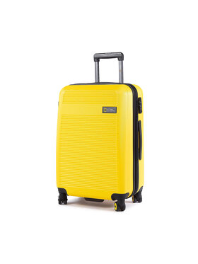 National Geographic National Geographic Közepes keményfedelű bőrönd Aerodrome N137HA.60.68 Sárga