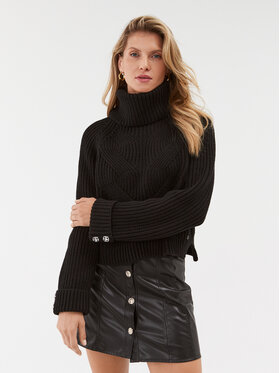 Guess Guess Поло W3BR44 Z3962 Черен Regular Fit