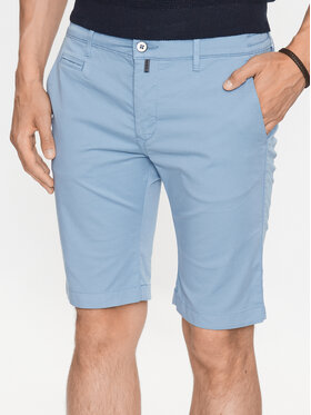 Pierre Cardin Pierre Cardin Pantalon scurți din material 34770/000/4007 Albastru Modern Fit