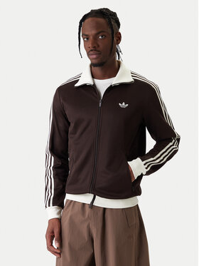 adidas adidas Bluza adicolor Classic KE1665 Brązowy Slim Fit
