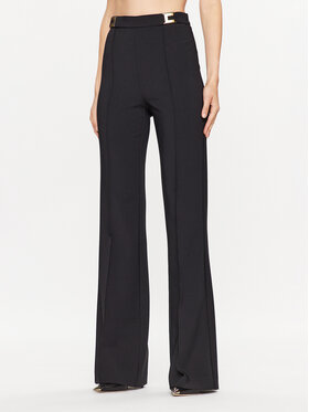 Elisabetta Franchi Elisabetta Franchi Stoffhose PA-004-36E2-V300 Schwarz Regular Fit
