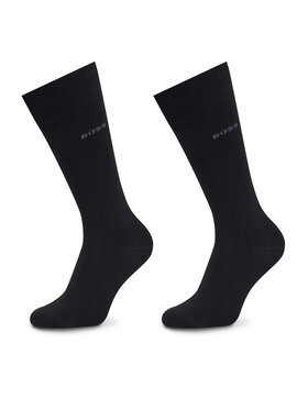 BOSS BOSS 2er-Set hohe Herrensocken 50538200 Schwarz