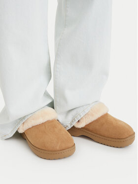 Crocs Crocs Шльопанці Classic Unfurgettable Suede Clog 212106 Бежевий