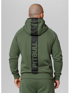 PITBULL PITBULL Bluza Hermes Zielony Regular Fit