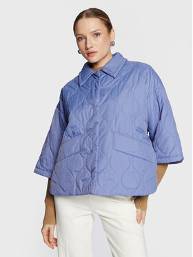Liviana Conti Liviana Conti Pernata jakna F3SW01 Plava Regular Fit