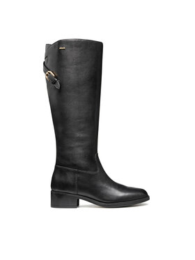 Geox Geox Kozačky ve vojenském stylu D Camexia Np Abx D566WB 00043 C9999 Černá