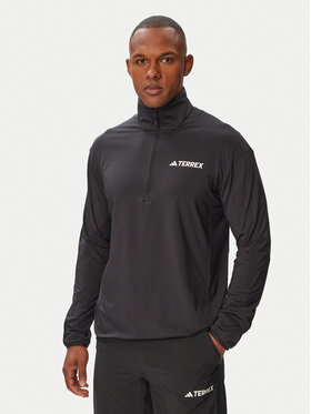 adidas adidas Džemperis ar kapuci Terrex Multi Climawarm JM0143 Melns Regular Fit