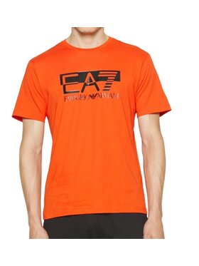 EA7 Emporio Armani EA7 Emporio Armani Halenka regular Oranžová Regular Fit