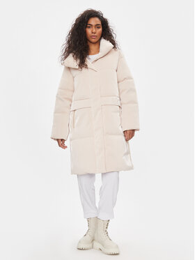 Calvin Klein Jeans Calvin Klein Jeans Zimní bunda J20J222172 Écru Oversize