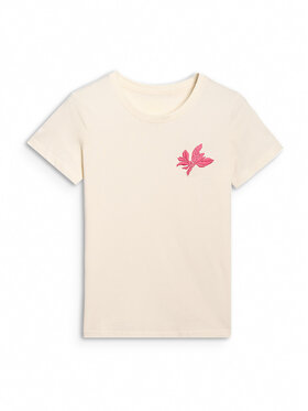 4F 4F T-Shirt SS MIDSHOP TEXTILE Biały Regular Fit