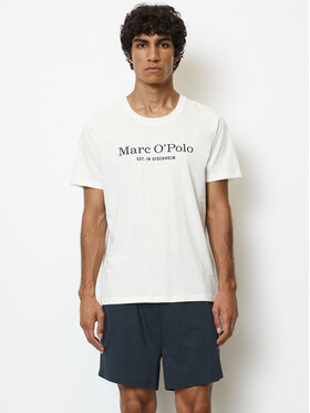 Marc O'Polo Marc O'Polo Pyžamo 10218114 Biela Regular Fit