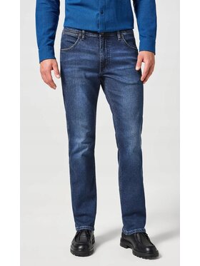 Wrangler Wrangler Jeansy Greensboro Niebieski Regular Fit
