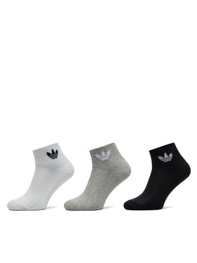 adidas adidas Set de 3 perechi de șosete medii unisex Mid Crew IJ5612 Colorat