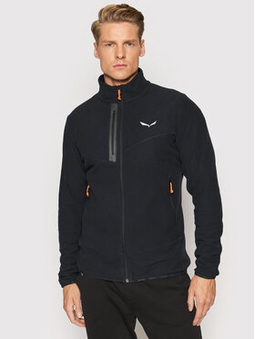Salewa Salewa Флісовий реглан Paganella 27924 Чорний Regular Fit