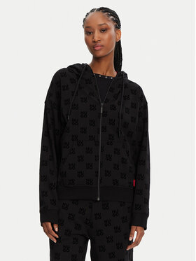 HUGO HUGO Bluza Flokki 50531659 Czarny Relaxed Fit