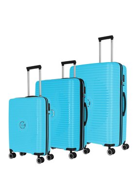 Travelite Travelite Komplet walizek 300994 Błękitny
