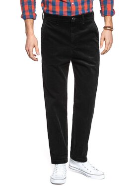 Lee Lee Chinosy CHINO RELAXED Czarny Loose Fit