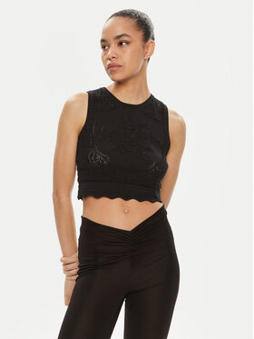 TWINSET TWINSET Top 241TT3161 Crna Slim Fit