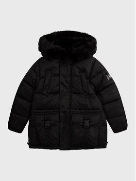 DKNY DKNY Zimní bunda D36669 M Černá Regular Fit