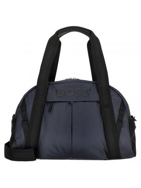 HUGO BOSS HUGO BOSS Cestovná taška Stormy Holdall 50516885 Tmavomodrá