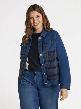 Fiorella Rubino Fiorella Rubino Giubbotto piumino F374T001263N034 Blu Regular Fit