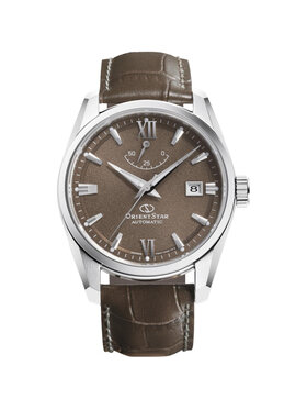 Orient Star Orient Star Zegarek RE-AU0113Y00B Brązowy