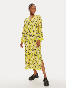 Munthe Munthe Kleid für den Alltag Olight 242130024226 Gelb Oversize