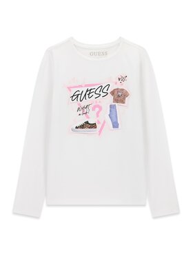 Guess Kids Guess Kids Tank top 183021 Biały Classic Fit