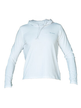 Columbia Columbia Felpa Columbia W EU Sun Trek LS Hoodie Bianco Regular Fit
