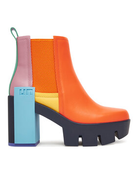 United Nude United Nude Polokozačky Grip Chelsea Mid IV 1095992116 Oranžová