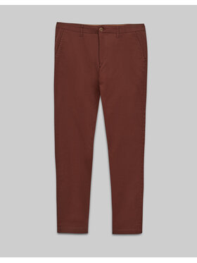 Borgio Borgio Spodnie materiałowe sagrado Brązowy Slim Fit