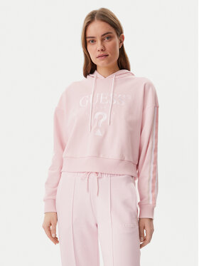 Guess Guess Суитшърт V5GQ17 KCRT1 Розов Regular Fit