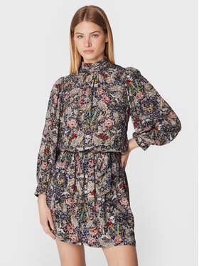 Zadig&Voltaire Zadig&Voltaire Sukienka codzienna Rivali Soft British Flowers WWDR01180 Kolorowy Regular Fit