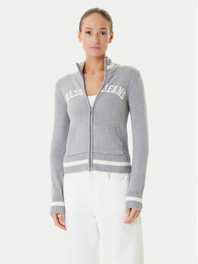 Guess Jeans Guess Jeans Cardigan W5YR31 Z3HM1 Grigio Regular Fit