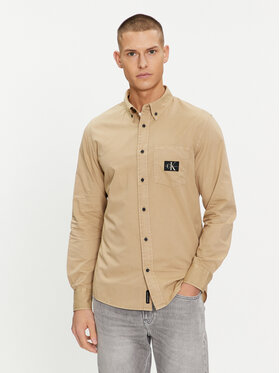 Calvin Klein Jeans Calvin Klein Jeans Camicia J30J325772 Beige Regular Fit