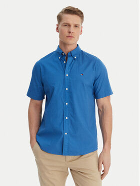Tommy Hilfiger Tommy Hilfiger Marškiniai Flex MW0MW42630 Mėlyna Regular Fit