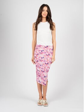 Patrizia Pepe Patrizia Pepe Spódnica 8G0252/A033 Różowy Slim Fit