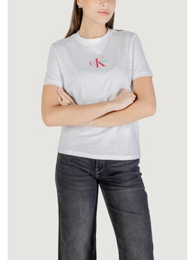 Calvin Klein Jeans Calvin Klein Jeans T-Shirt SS 20s CLASSIC LOGO Λευκό Classic Fit