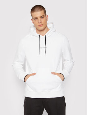 Calvin Klein Calvin Klein Sweatshirt Center Logo K10K108180 Blanc Regular Fit