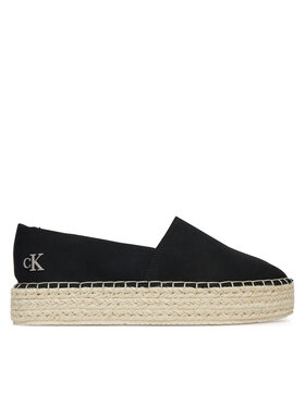 Calvin Klein Jeans Calvin Klein Jeans Espadrilky Flatform Esdparille Mg/Hdw YW0YW01737 Černá