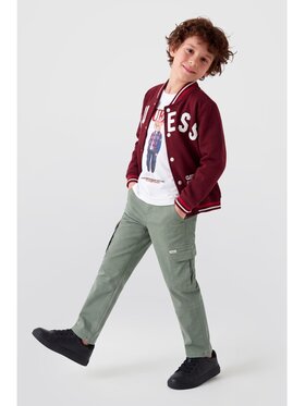 Guess Kids Guess Kids T-Shirt 184426 Biały Classic Fit