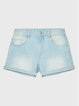 United Colors Of Benetton United Colors Of Benetton Дънкови шорти 4XA2C9010 Светлосиньо Regular Fit