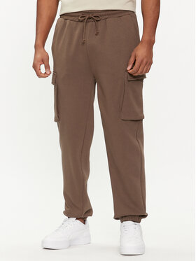 Outhorn Outhorn Pantaloni trening OTHAW23TTROM513 Kaki Regular Fit