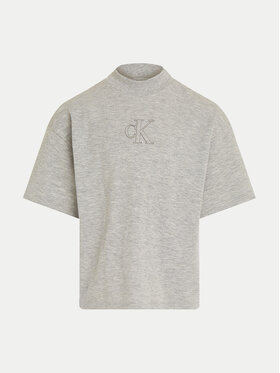 Calvin Klein Jeans Calvin Klein Jeans T-Shirt Stitch Monogram IG0IG02537 Γκρι Regular Fit