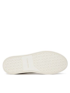 Calvin Klein Superge Clean Cupsole Lace Up HW0HW01863 Bela