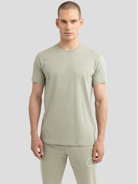 BIG STAR BIG STAR T-Shirt ORPION_300_150 Zielony Basic Fit