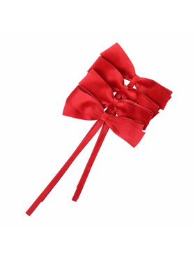 Roseberry Home Roseberry Home Obrączka na serwetki kokardka Red Bow Czerwony