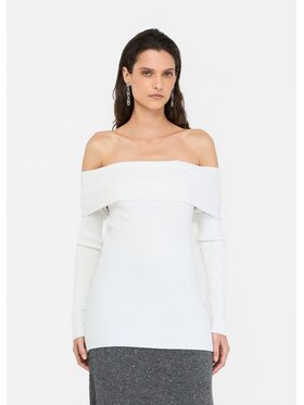 Liu Jo Liu Jo Maglione MF5439MS49I10701 Bianco Slim Fit